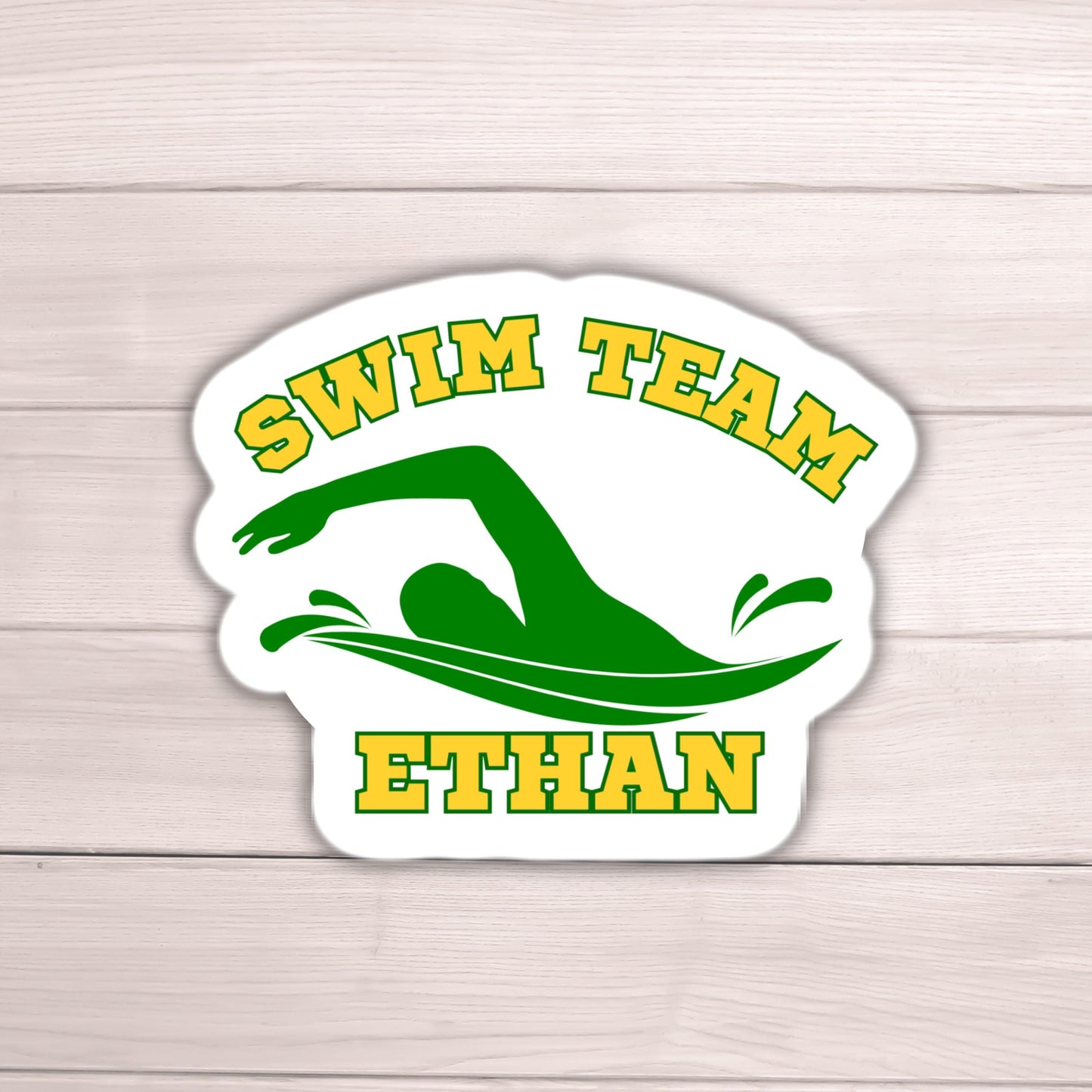 Custom swim team magnet school swim locker magnet locker decor personalized locker magnet
