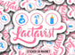 Breastfeeding Sticker Nursing Gift new mom Lactation Consultant Breastfeeding Breastmilk Sticker Lactivist Magnet Liquid gold Mama gift