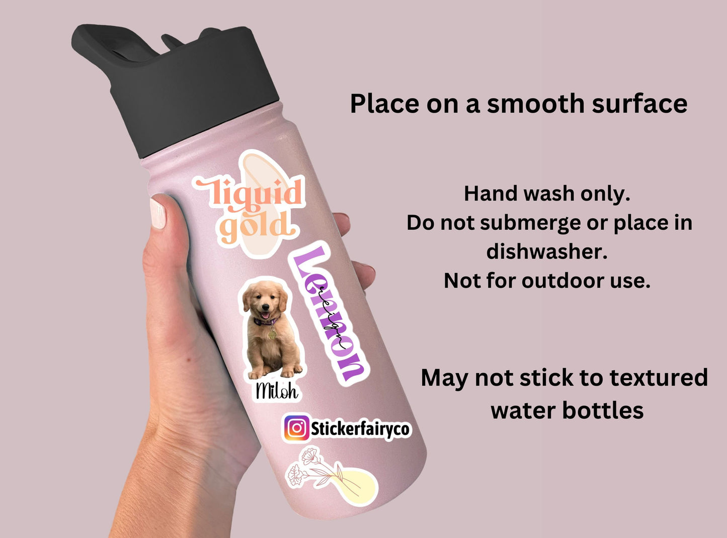 Never give up sticker Motivational quote Mom Gift Retro flowers Keep going Magnet water bottle Dont give up on a bad day Mental health