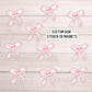 Coquette bow sticker magnets locker decor pink bow magnet girly girl stickers school locker cute magnet decoration for notebook water bottle