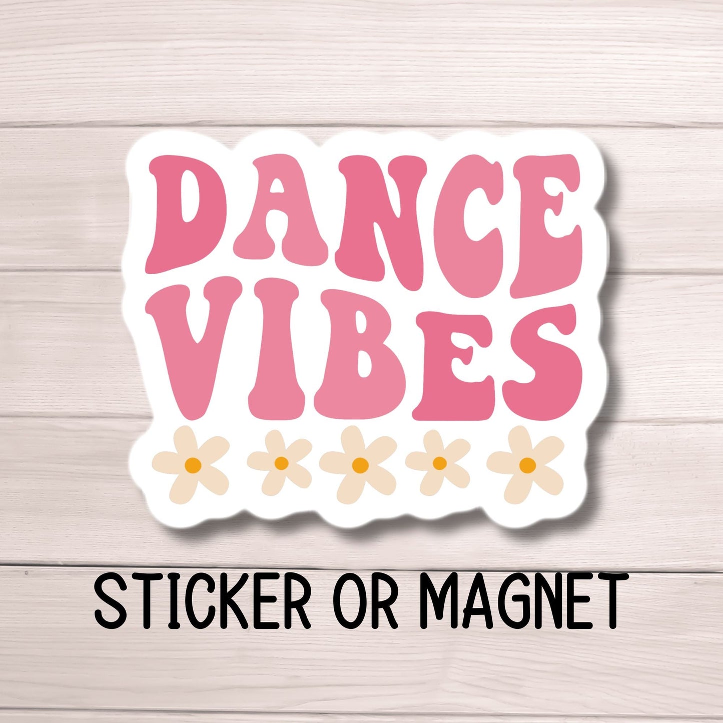 Dance vibes, Retro dance sticker, Dance stickers, Dance magnet, Dancer gift, ballet, Competitive dancer, dance life, Dance era Dance teacher