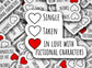 Bookish stickers, Smut stickers, Smut slut, Fictional Characters, Book club, gift for book lover, Smutty, E reader, Book reader gift Tumbler