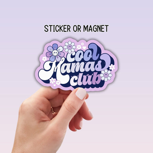 Retro mama sticker, Retro mom gift, mama aesthetic sticker, Mama Sticker, Tumbler cup sticker, Gift for mama, Lap top sticker, water bottle