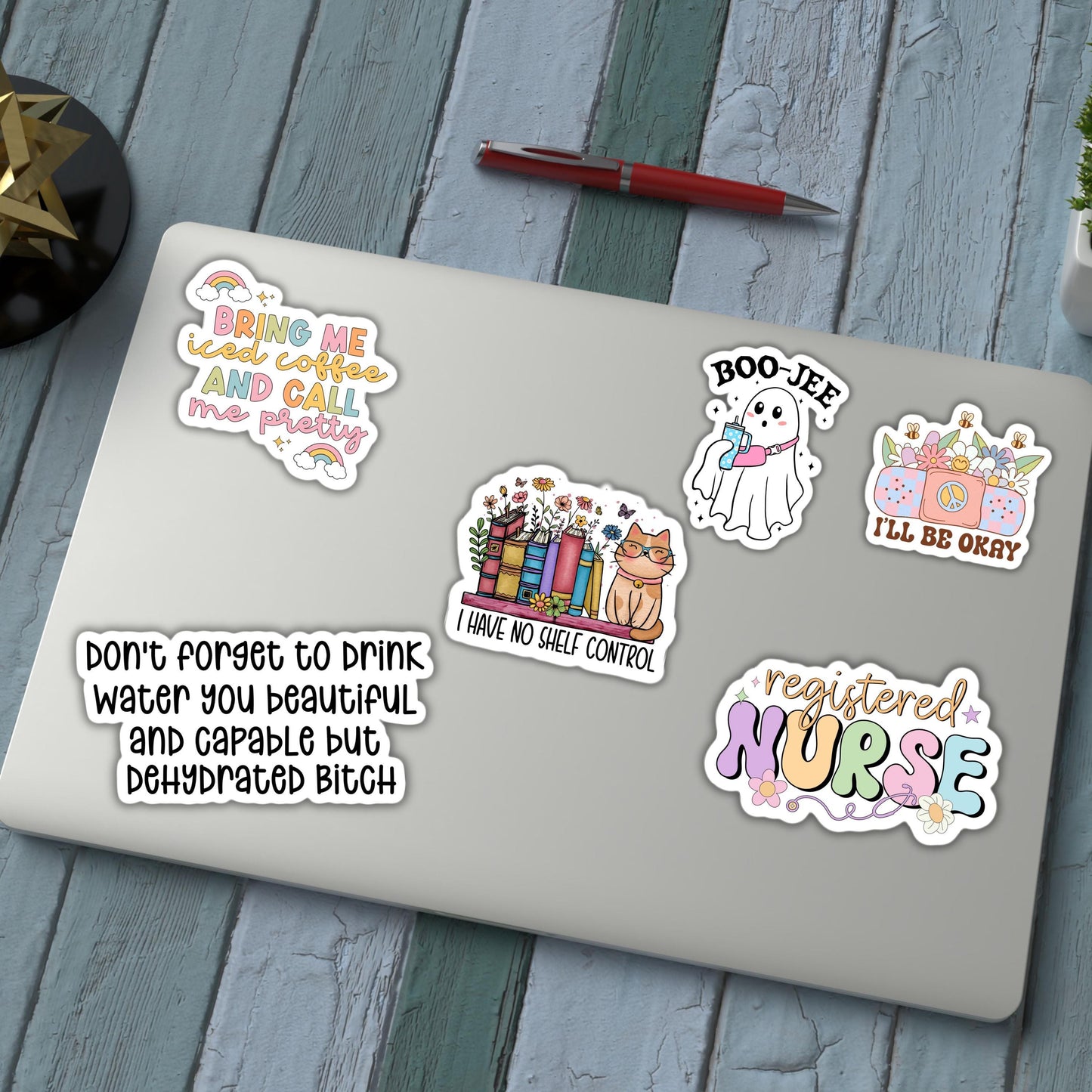 Don't forget to drink water sticker Funny adult inappropriate water bottle sticker sarcastic stickers magnet Emotional support snarky humor