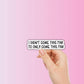I didn't come this far to only come this far, motivational sticker, keep going quote, adult sticker, water bottle quote notebook Magnet gift