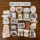Book lover sticker Booktrovert book worm book nerd booktok Bookish water bottle reading quotes book lover gift cute introvert library card