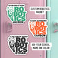 Robotics club custom magnet engineer robot gears high school club name personalized  team name locker school team locker decoration gift