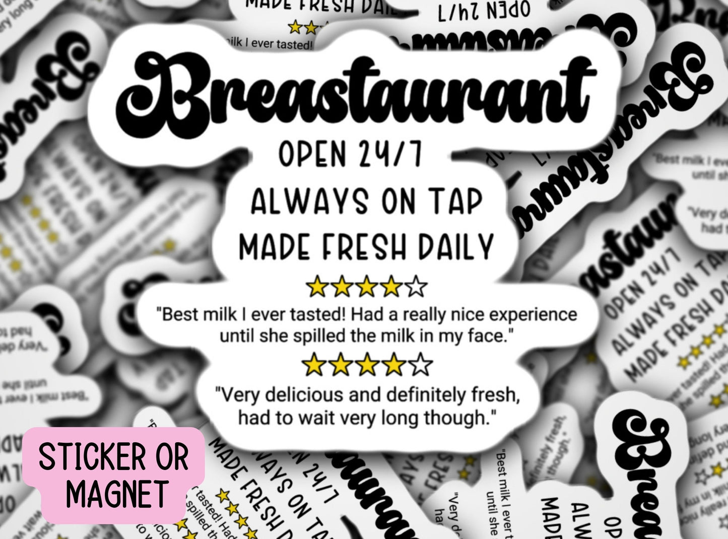 Breastfeeding stickers, breastmilk sticker, pumping mom sticker, breast pump sticker, magnet, liquid gold, new mom gift, mama gift, boobs