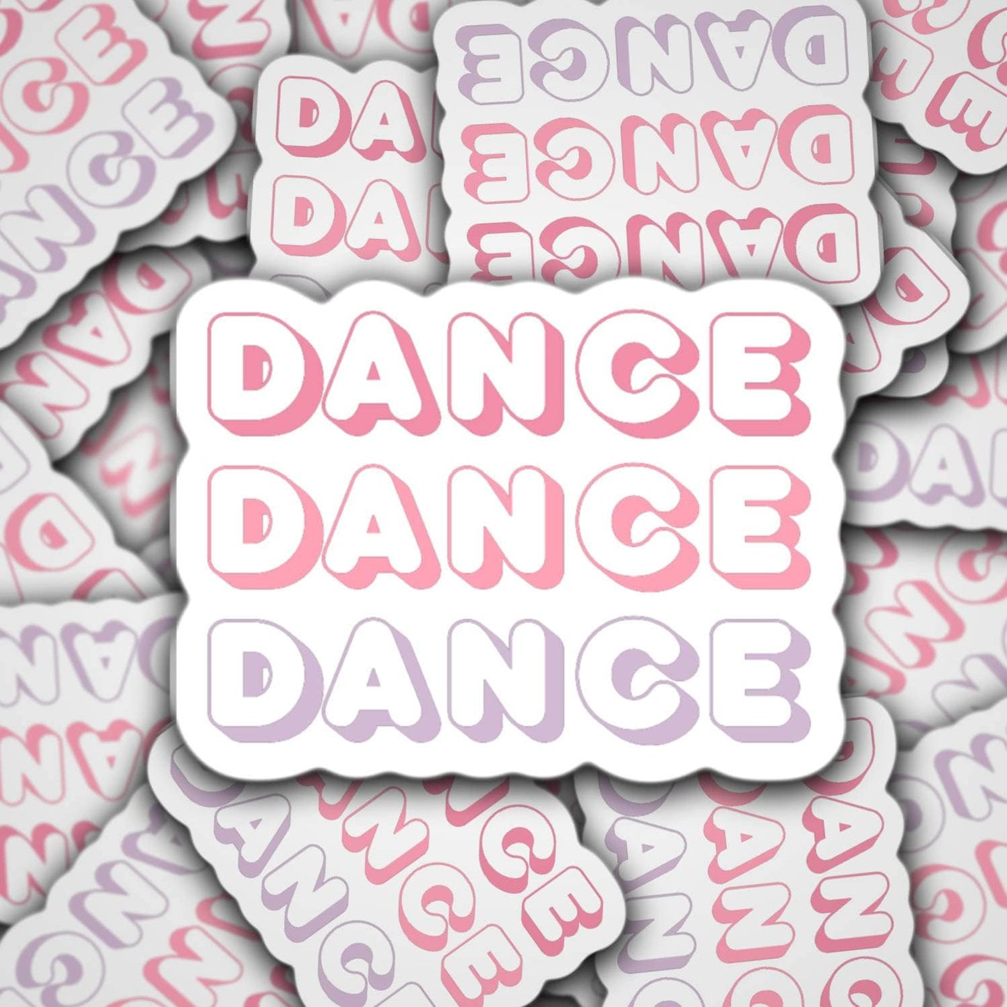 Dance sticker, dancer sticker, dance life, I love dance, magnet, dance teacher gift, dance sister, pink purple dance sticker, dance mom