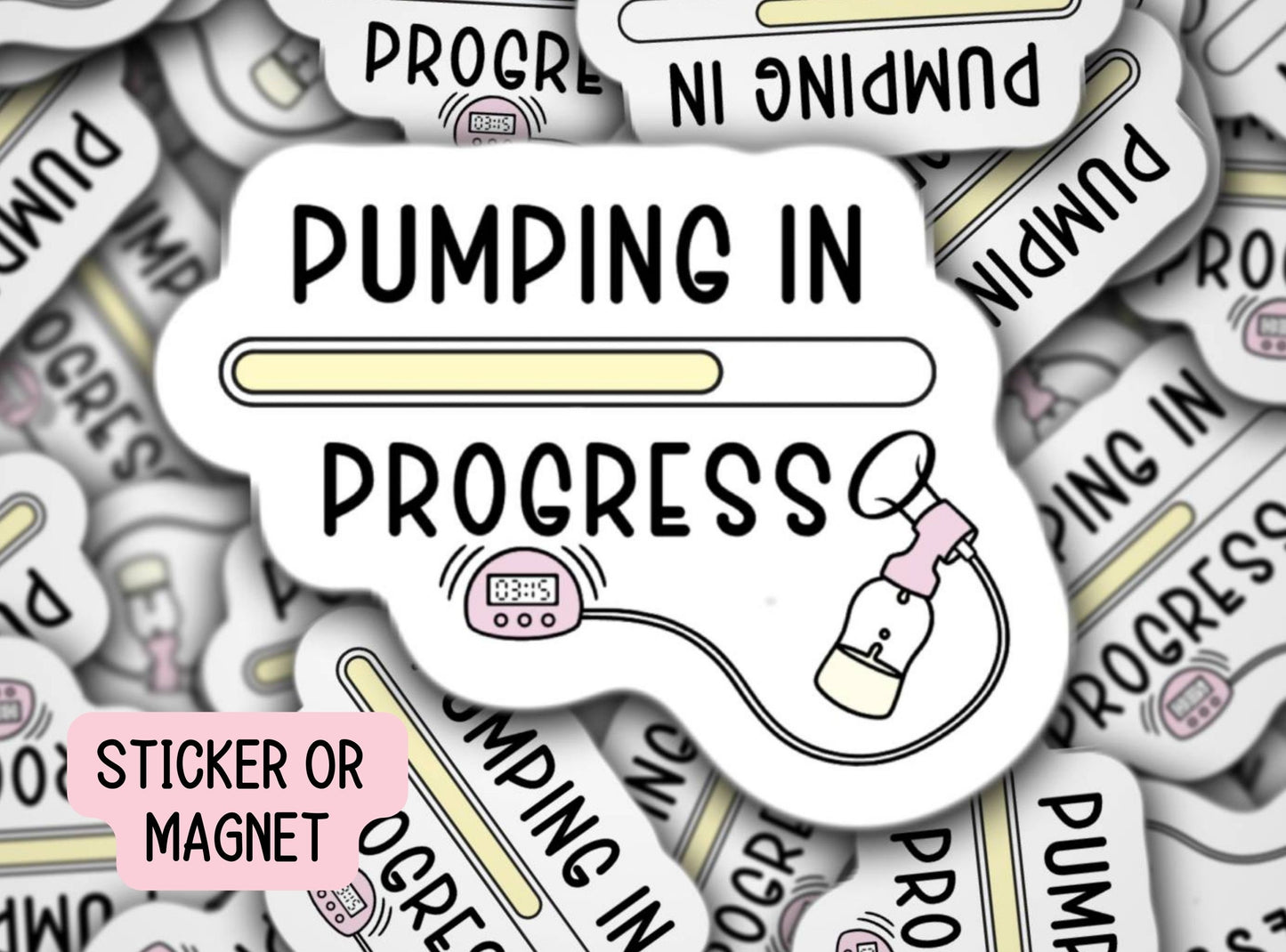 Breast feeding gift, breastmilk sticker, pumping mom sticker, breast pump sticker, magnet, liquid gold, new mom gift, mama gift, exclusive