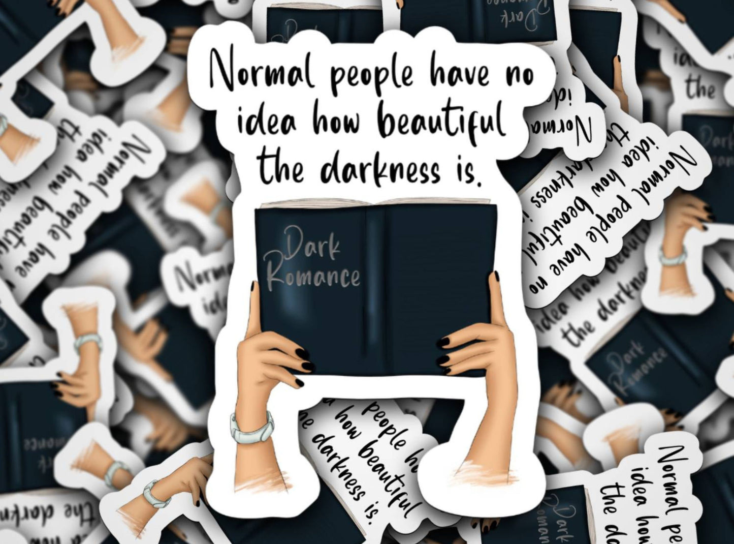 Smut sticker, Give Me All The Trigger Warnings Sticker, Dark Romance, Bookish Gift, Dark Romance Readers, E reader Sticker, Laptop Sticker