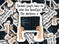 Smut sticker, Give Me All The Trigger Warnings Sticker, Dark Romance, Bookish Gift, Dark Romance Readers, E reader Sticker, Laptop Sticker