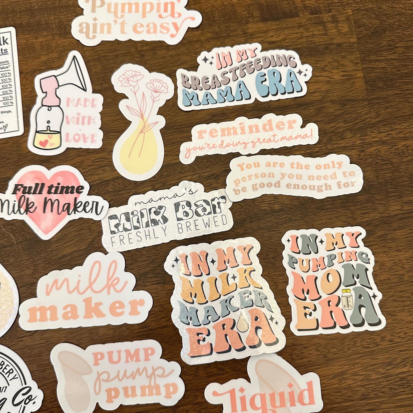 Breastfeeding Stickers Breastfeeding Mama Nursing Stickers Breastfeeding Mom Milk Maker Era Breastfeeding gift lactation room IBCLC gift