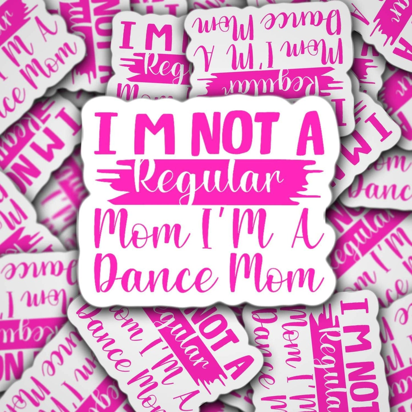 Dance mom sticker, dancer, dance life, dance mama, ballerina, ballet, plie, 5678, competitive dancer, convention, magnet, water bottle, gift
