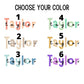 Custom name Magnet, personalized magnet, name magnet, locker magnet, fridge magnet, kids name magnet, locker decor, School locker magnet