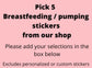 Breastfeeding sticker pack, Breastfeeding gift, sticker deal, liquid gold, Pumping mama, Exclusive pumper, milky mama, milestone sticker,