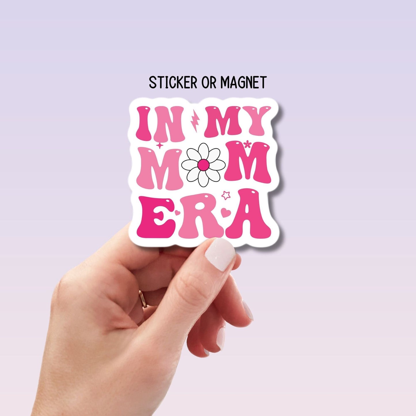 In my mom era, Mom sticker, Retro mama, Era sticker, magnet, mothers day gift, water bottle, notebook, Tumbler cup sticker, gift mother