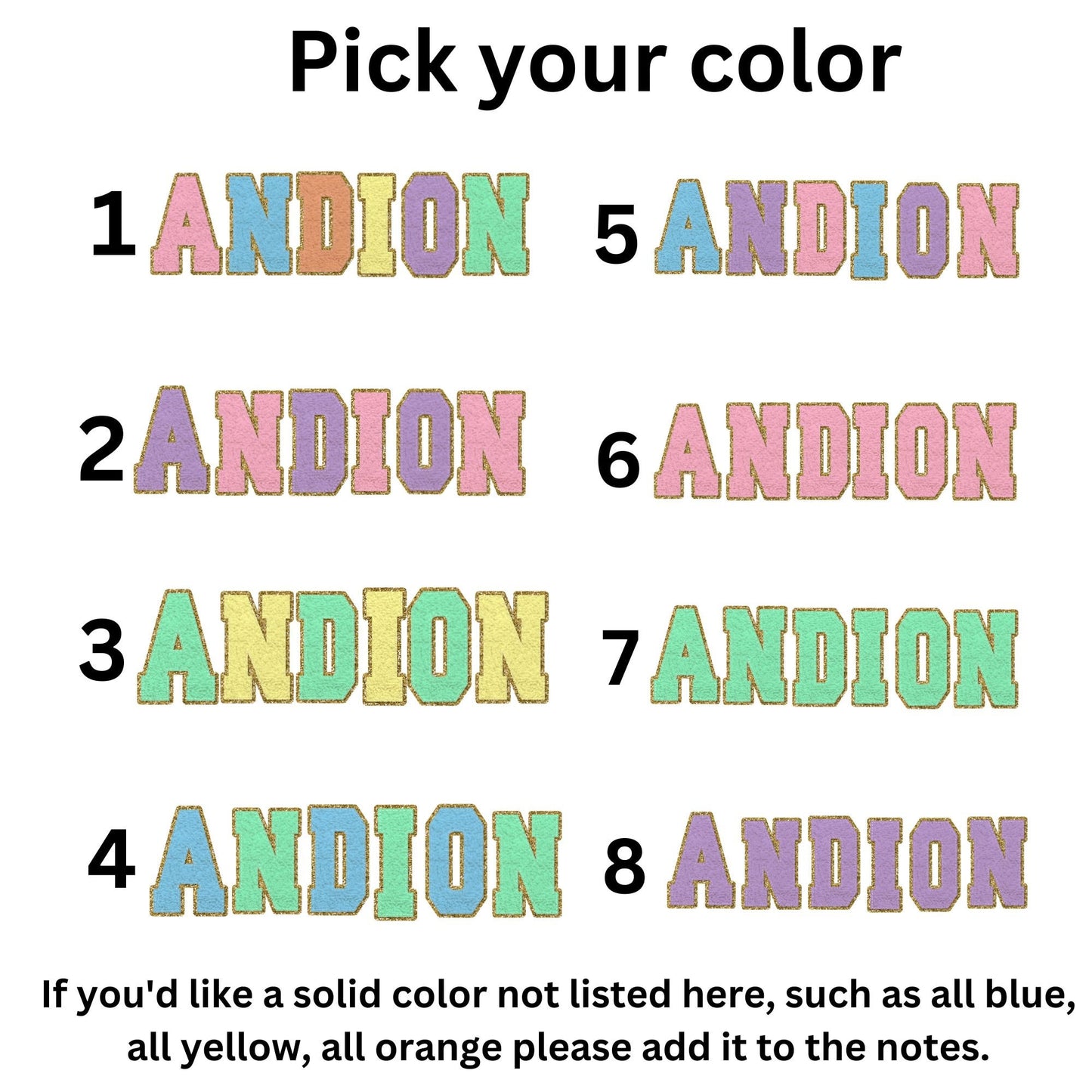 Chenille letters, Varsity name sticker, Personalized name stickers, Custom Name Stickers, Preppy name, kids name stickers, Water bottle name