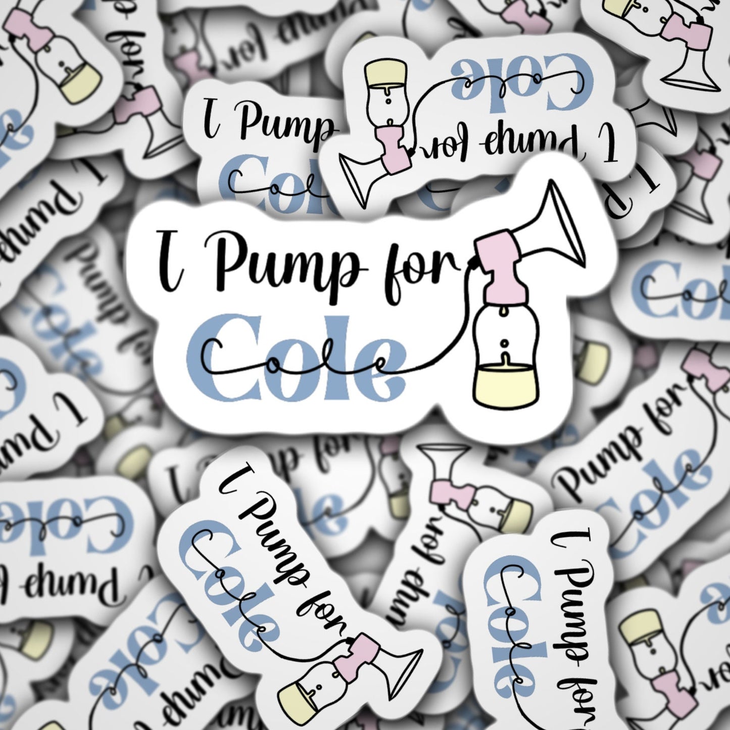 Personalized breastfeeding sticker, breastmilk sticker, pumping mom sticker, baby name sticker, magnet, liquid gold, new mom gift, mama