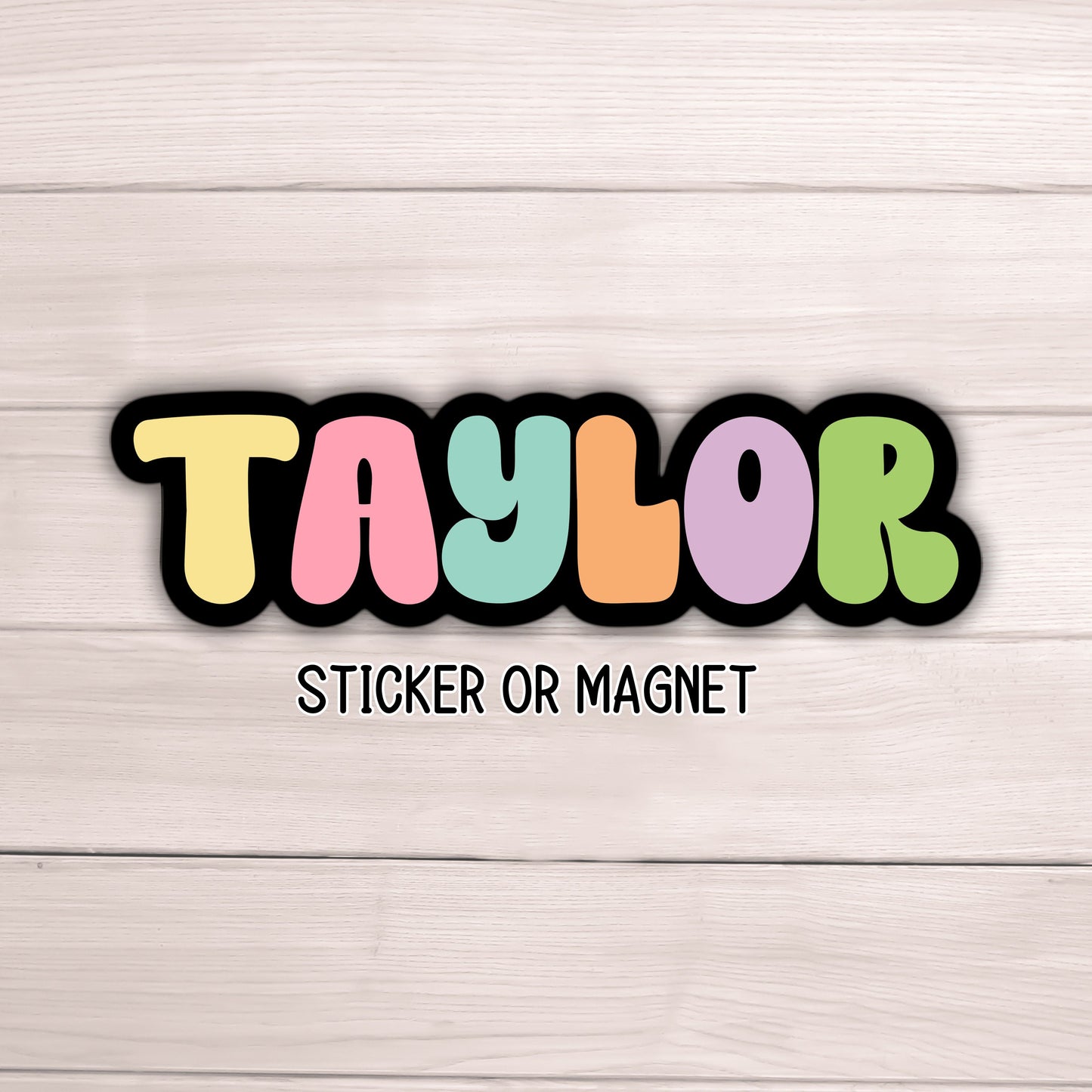 Custom name sticker personalized sticker Kids name locker magnet Custom Cruise magnet Tumbler cup name Lunch box name sticker water bottle