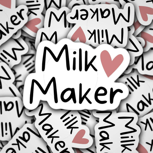 Breastfeeding sticker, milk maker, milky mama, liquid gold, spectra, pumping mom, breastmilk, eat local, elvie pump, willow pump, magnet