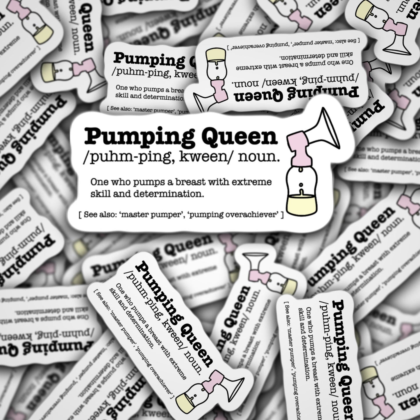 Pumping Mom Sticker, Breastfeeding Stickers, Breastmilk Sticker, Breast pump sticker, Magnet, Liquid Gold, Exclusive Pumper, Mama gift