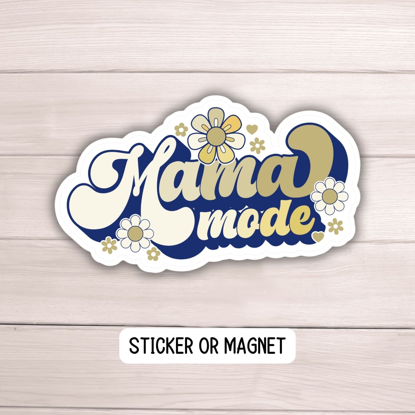 Retro mama sticker, Retro mom gift, mama aesthetic sticker, Mama Sticker, Tumbler cup sticker, Gift for mama, Lap top sticker, water bottle