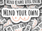Breastfeeding sticker, breastfeeding magnet, breast milk, mind your own tits, liquid gold, mama sticker, breast pump, spectra, milky mama