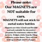 a poster with a quote about magnets