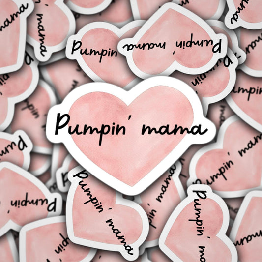 Pumping mama sticker Breastfeeding sticker Exclusive pumper Spectra pump Lactation gift Milk maker water bottle sticker tumbler Gift for Mom