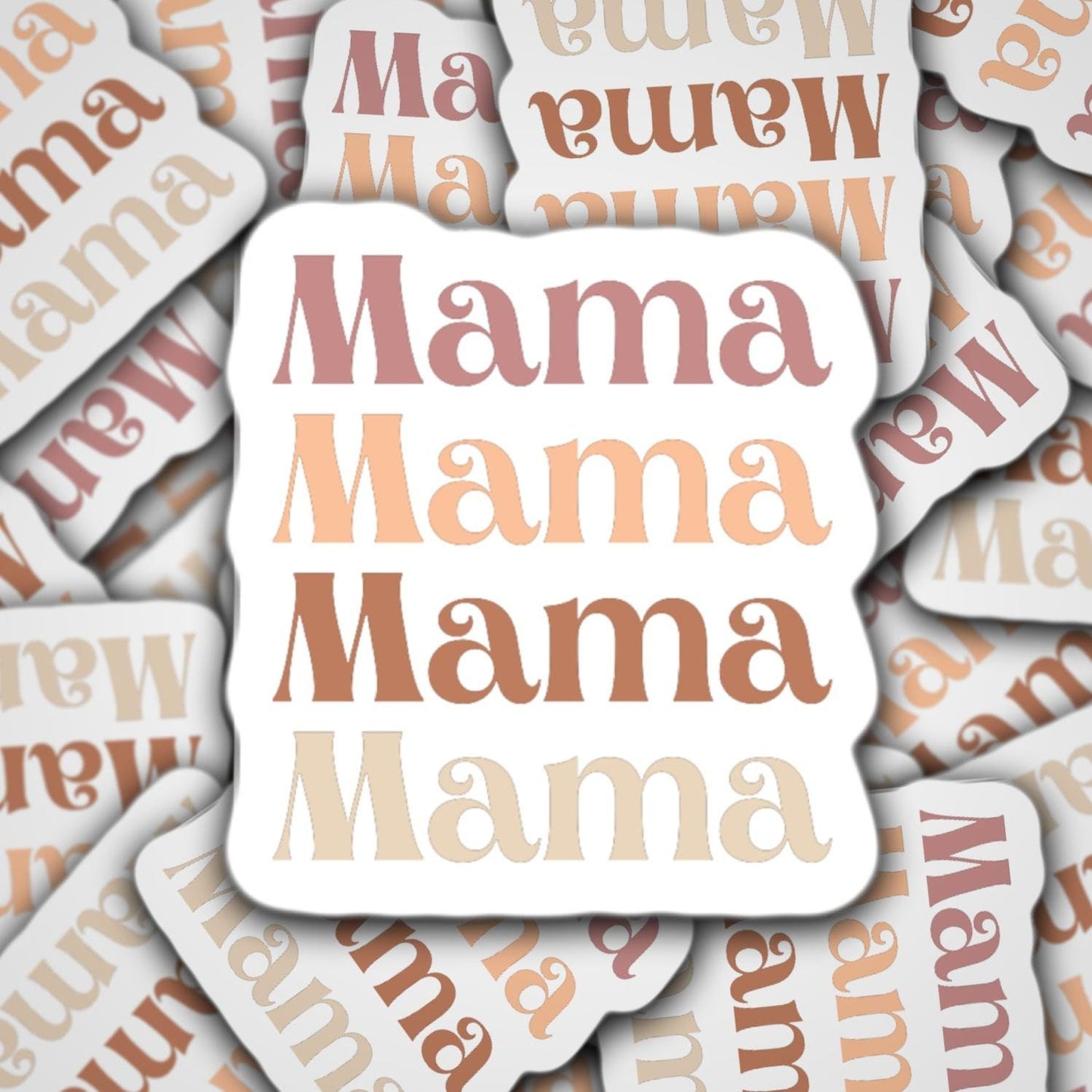 mama aesthetic sticker, Mama Sticker, Pink Mom Sticker, Mother Journal Sticker, Laptop Vinyl Sticker