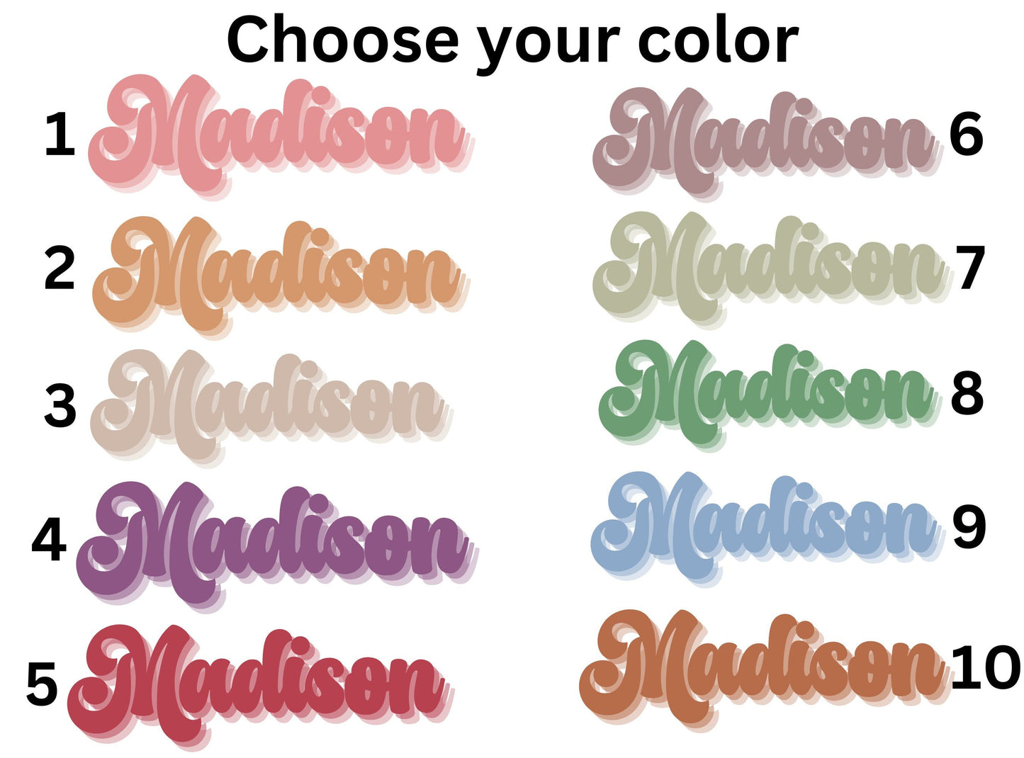 Custom Sticker, Custom Retro Name Sticker, Personalized Sticker, Custom Name Sticker, Laptop Sticker, water bottle, Hippie Sticker, Retro