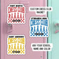 Chess club custom magnet chess club high school club name personalized  team name locker school team locker decoration gift