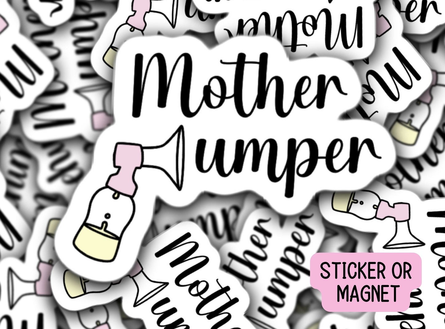 Pumping Mom Sticker, Breastfeeding Stickers, Breastmilk Sticker, Breast pump sticker, Magnet, Liquid Gold, Exclusive Pumper, Mama gift