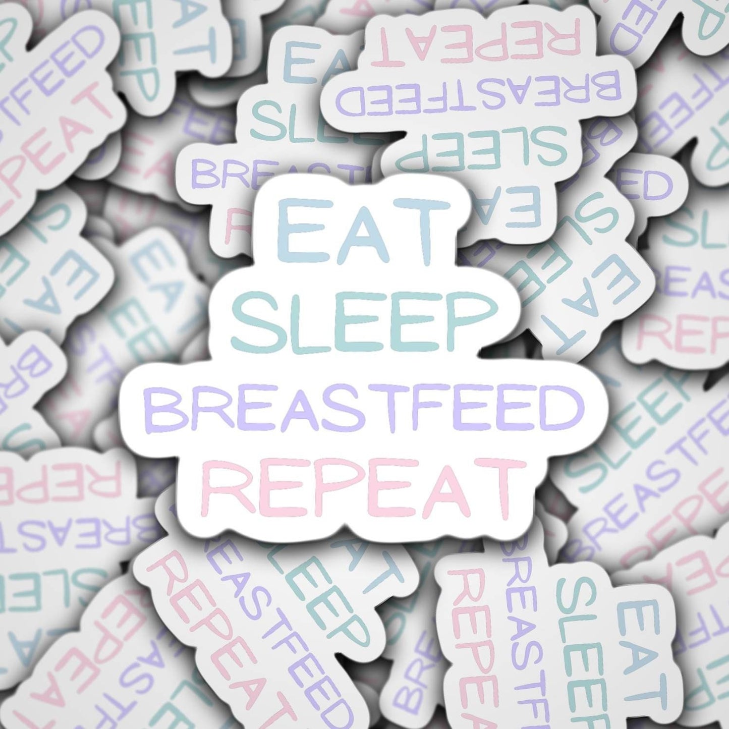 Breastfeeding sticker magnet eat sleep breastfeed repeat milky mama liquid gold pumping mama eat local milk maker spectra lactation gift