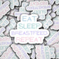 Breastfeeding sticker magnet eat sleep breastfeed repeat milky mama liquid gold pumping mama eat local milk maker spectra lactation gift