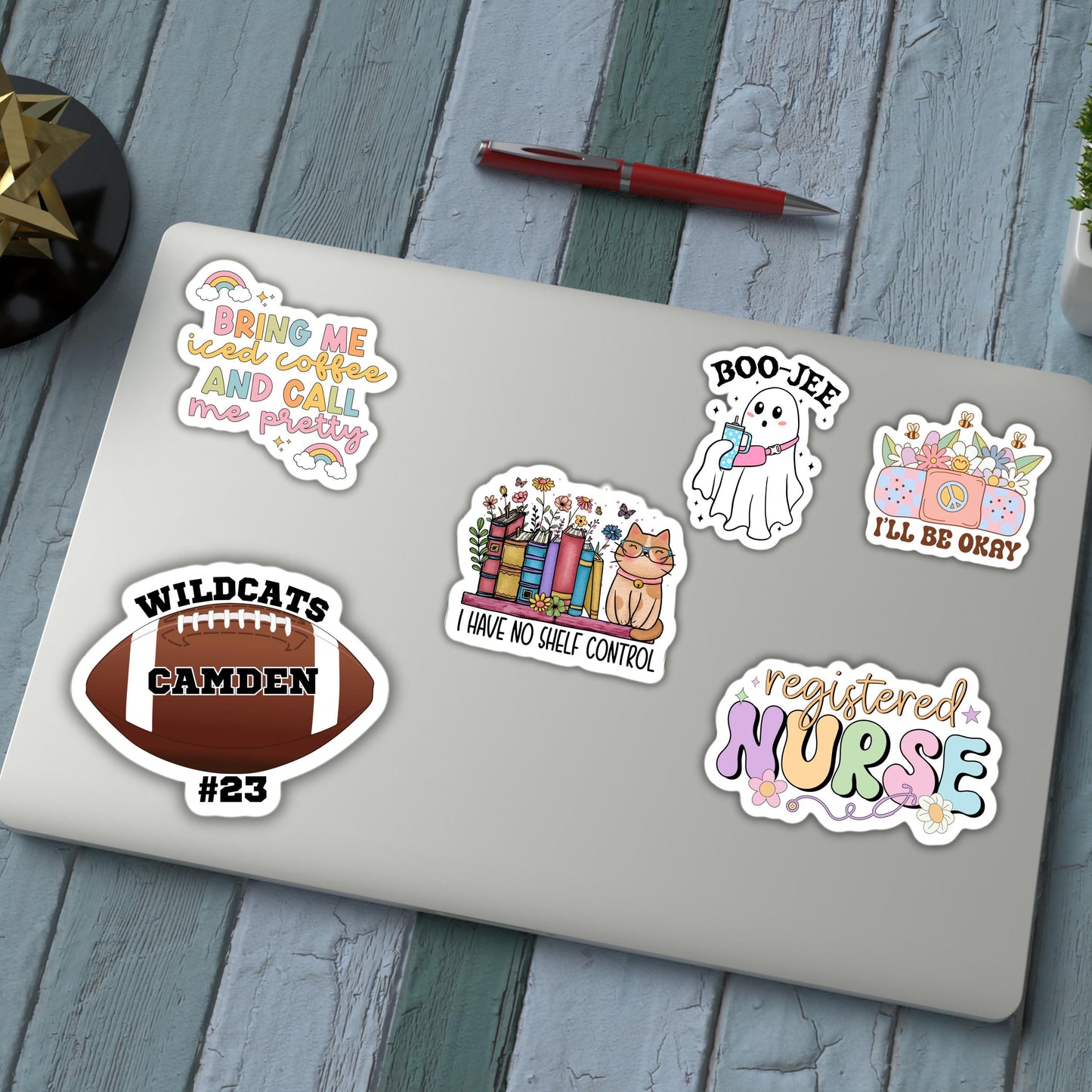 Custom Hockey sticker helmet Hockey team gifts hockey team names personalized hockey name locker magnet hockey player gift