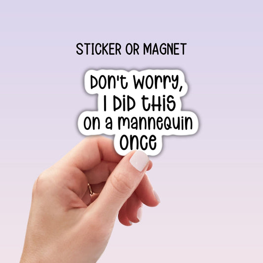 Funny Nurse sticker, Nursing student, RN gift, healthcare, nurse magnet, Nurse gift, water bottle nurse sticker, nurse sticker, locker decor