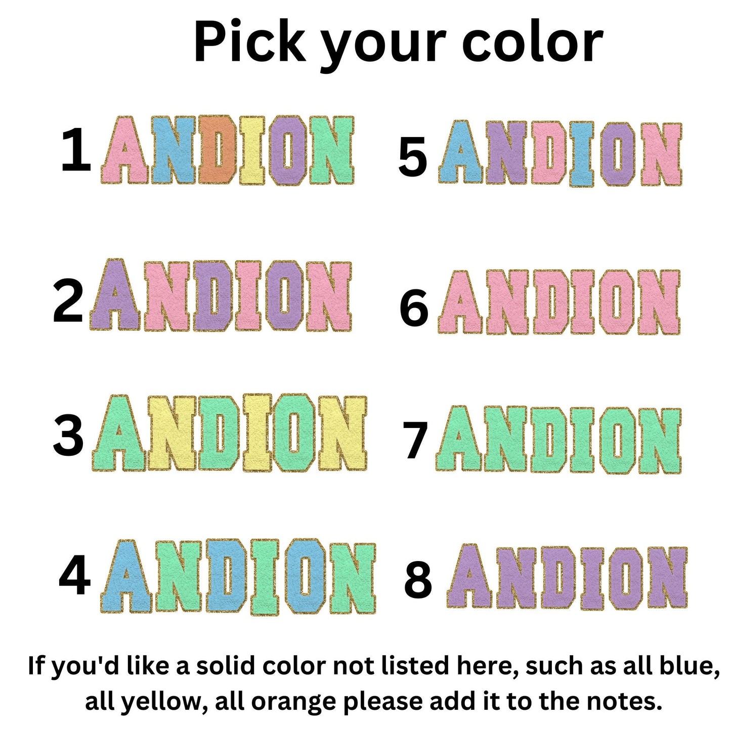 Chenille letters, Varsity name sticker, Personalized name stickers, Custom Name Stickers, Preppy name, kids name stickers, Water bottle name