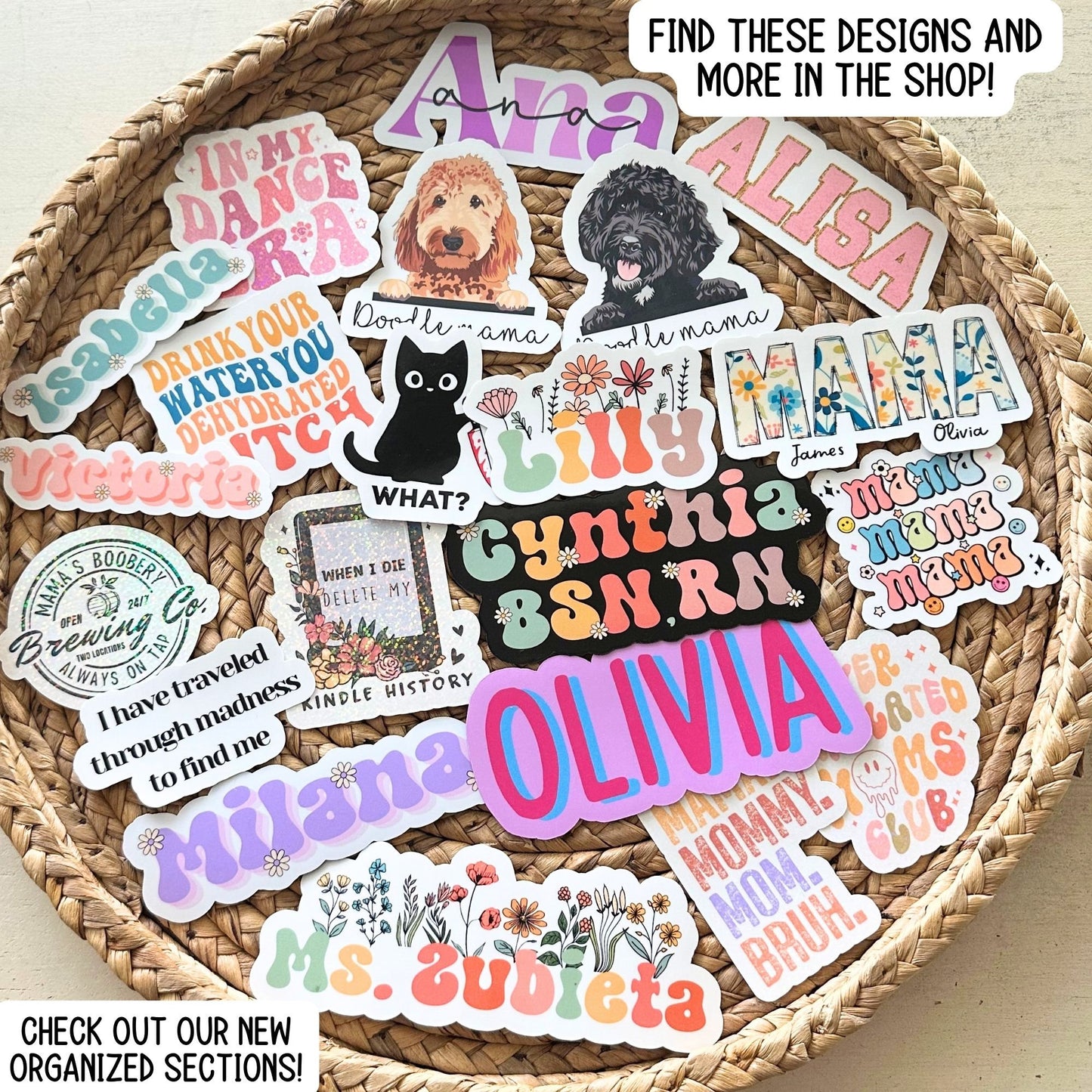 School mascot custom magnet sticker name coach gift high school sports team cheer teacher football soccer baseball team gifts softball