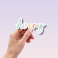 Water bottle name sticker Tumbler cup name sticker Retro font name Name sticker Personalized name  Daisy name Kids name sticker gift custom