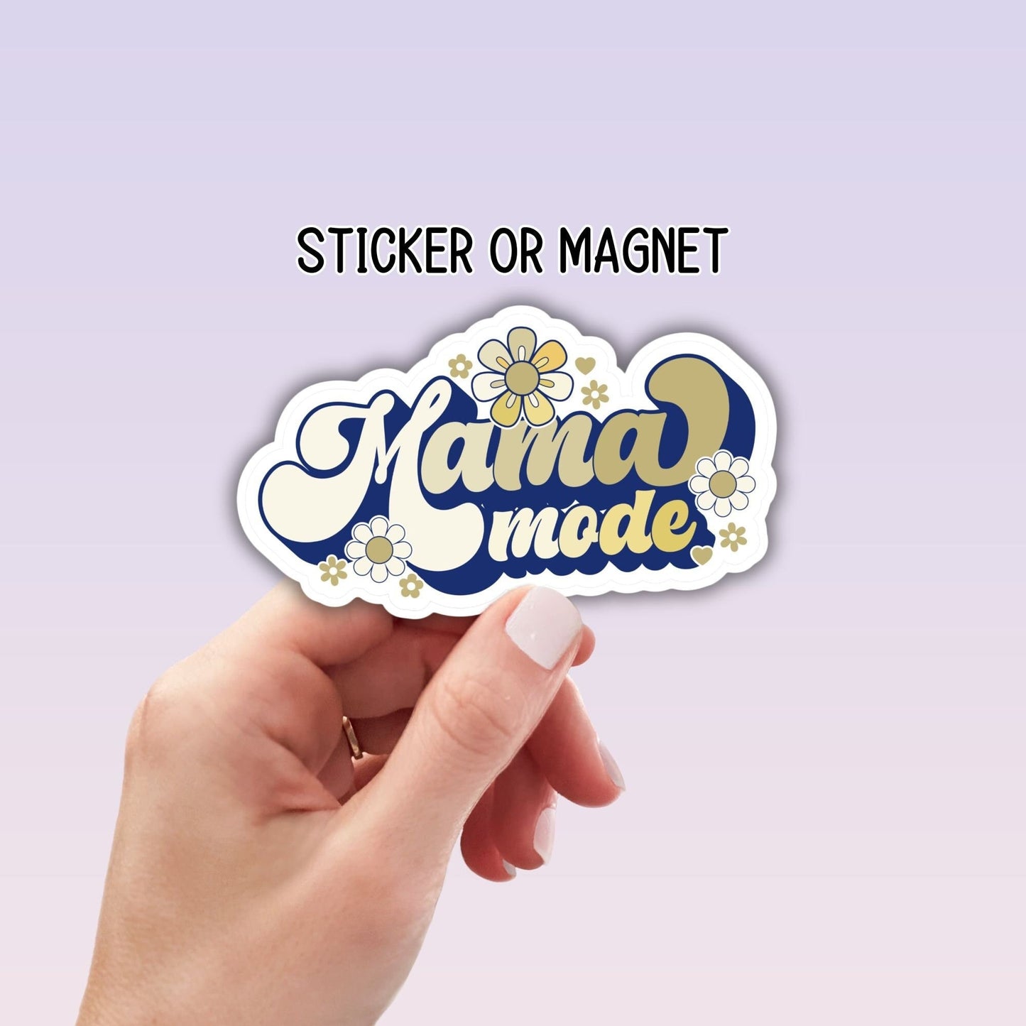 Retro mama sticker, Retro mom gift, mama aesthetic sticker, Mama Sticker, Tumbler cup sticker, Gift for mama, Lap top sticker, water bottle