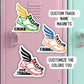 Track and field cross country Custom name Magnet Track team school Running name personalized magnet locker accessories magnet decor