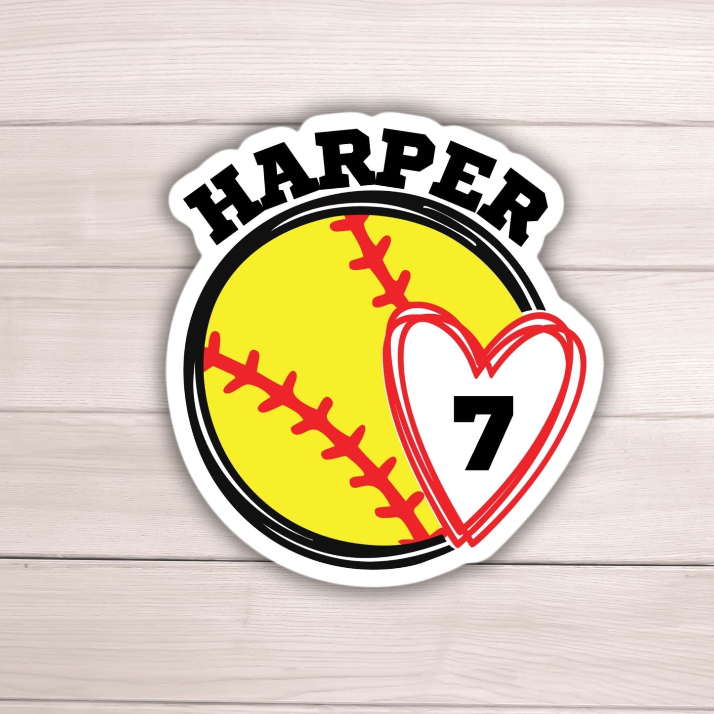 Softball Custom name Magnet Softball team Sports name personalized magnet locker magnet fridge magnet kids name magnet locker decor softball