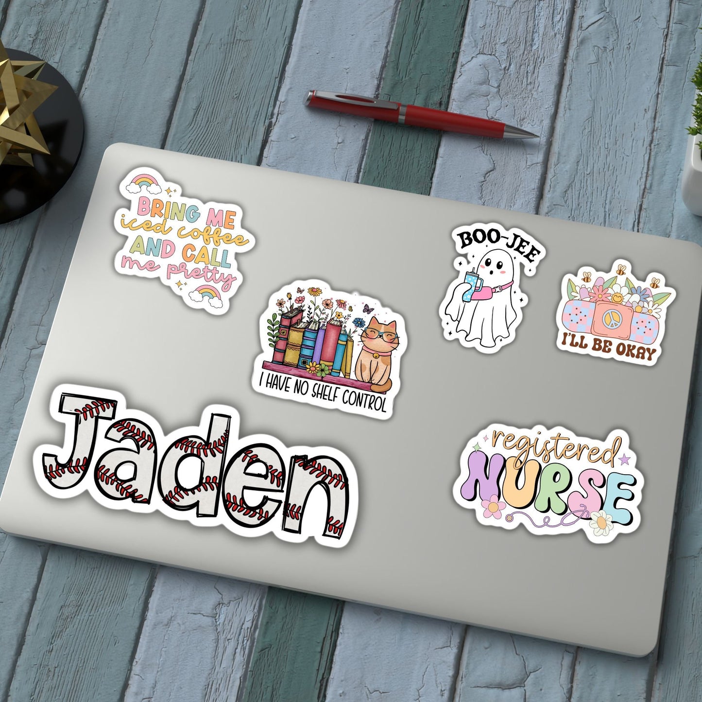 Custom name Baseball sticker baseballl team gifts softball team names personalized baseball name locker magnet Baseball helmet sticker gift