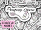 Pumping Queen Sticker, Breastfeeding stickers, breastmilk sticker, breast pump sticker, magnet, liquid gold, Exclusive Pumper, mama gift