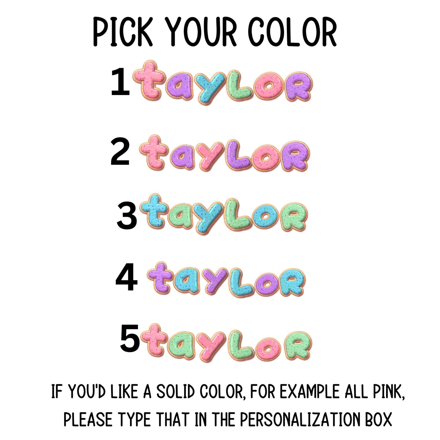 Custom name sticker cookie font name sticker Kids Name sticker Personalized name Water bottle sticker girl name Kids name sticker Magnet