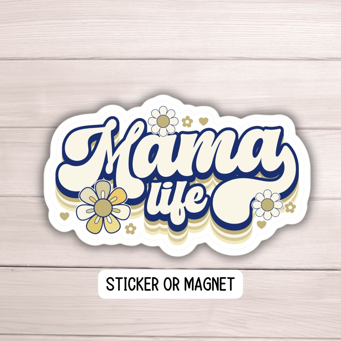Retro mama sticker Retro mom gift mama aesthetic sticker Mama Sticker Tumbler cup sticker Gift for mama Lap top sticker water bottle magnet