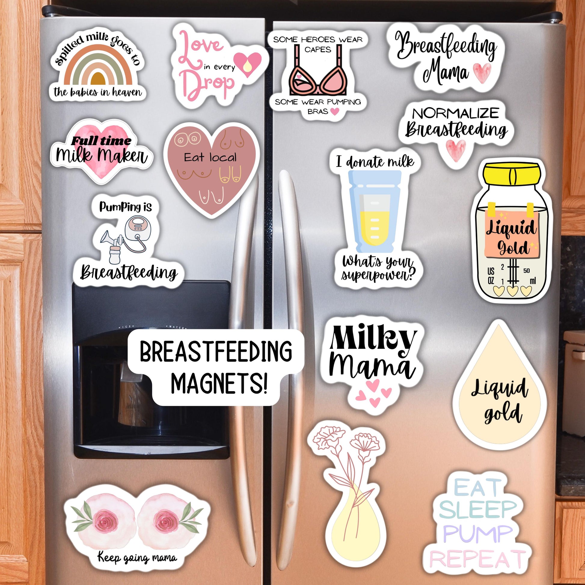 Breastfeeding magnet Breastfeeding Mama Nursing Stickers Breastfeeding Mom Milk Maker Era Breastfeeding gift lactation room IBCLC gift