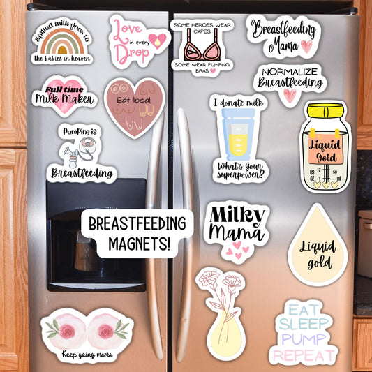 Breastfeeding magnet Breastfeeding Mama Nursing Stickers Breastfeeding Mom Milk Maker Era Breastfeeding gift lactation room IBCLC gift